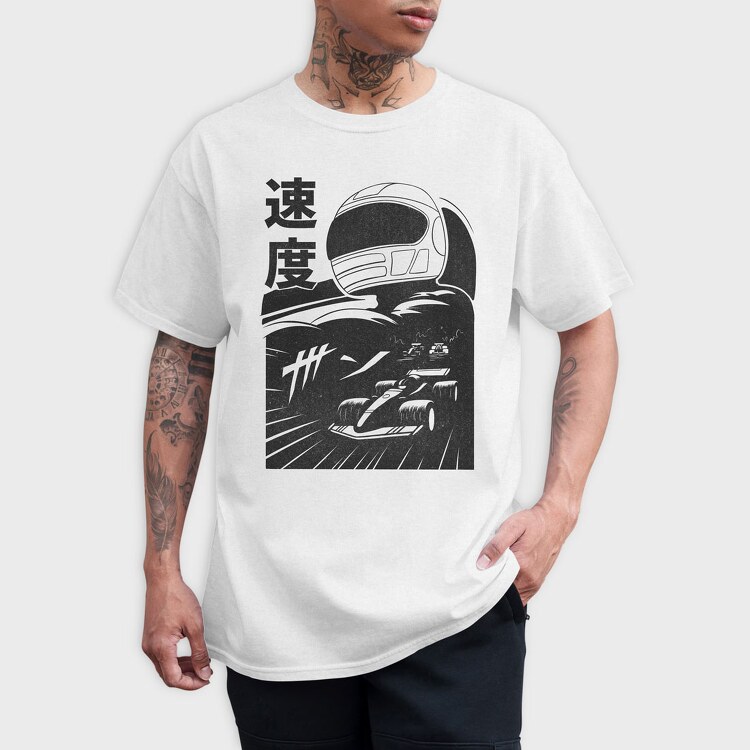 Anime Race, Tricou Barbati (Unisex)