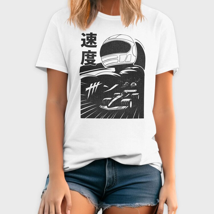 Anime Race, Tricou Barbati (Unisex)