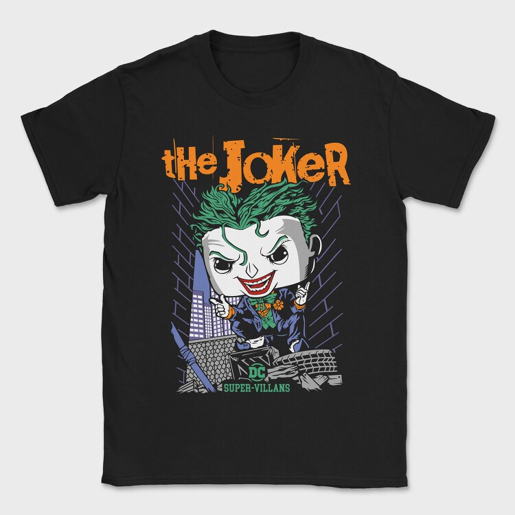 The Jokers Grin, Tricou Barbati (Unisex)