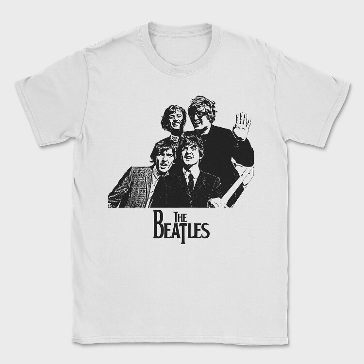 The Beatles Wave, Tricou Barbati (Unisex)