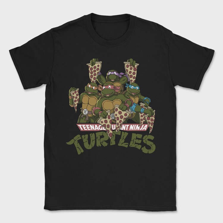 Teenage Mutant Ninja Turtles 1, Tricou Barbati (Unisex)