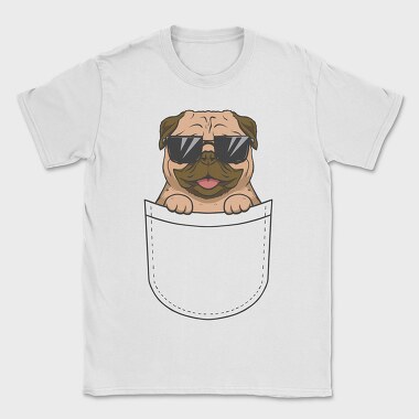 Dog in a Pocket, Tricou Barbati (Unisex)