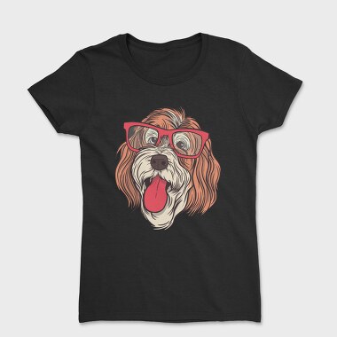 Dog Bernedoodle, Tricou Femei
