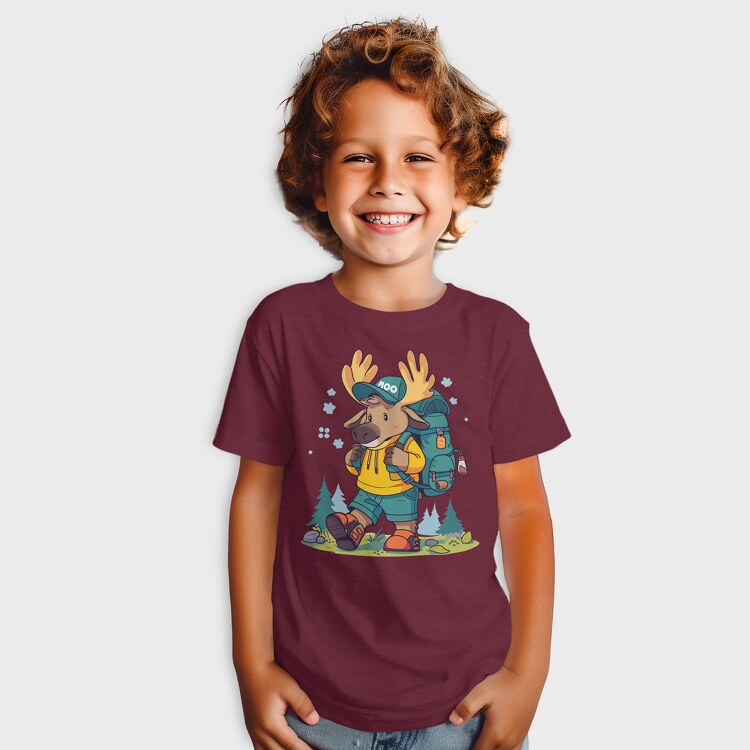 Moose Hiking, Tricou Copii