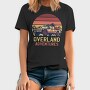 Retro Sunset Overland Adventures, Tricou Barbati (Unisex)