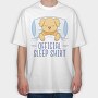 Dog Official Sleep Shirt, Tricou Oversize Barbati (Unisex)