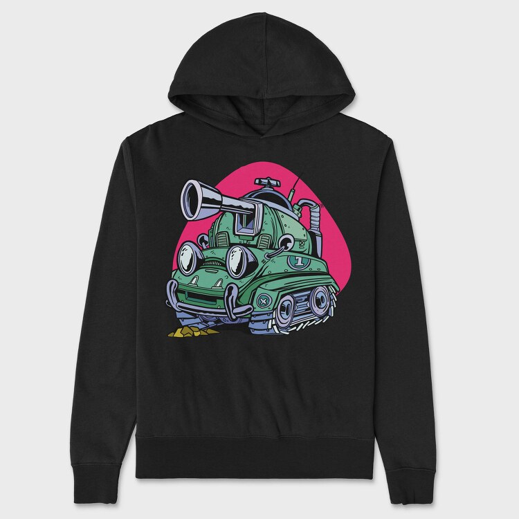 Tank1, Hanorac Oversize Barbati (Unisex)
