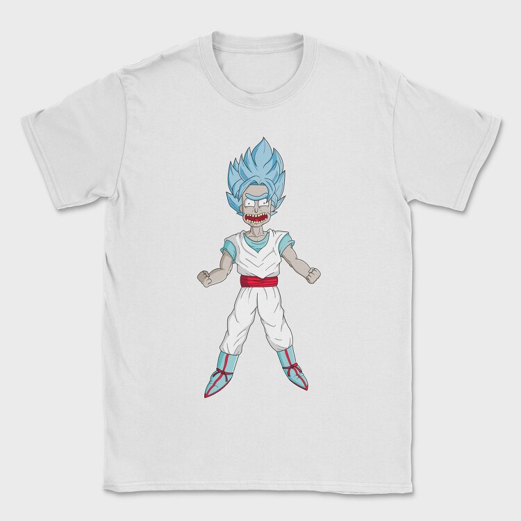 Super Saiyan Rick, Tricou Barbati (Unisex)