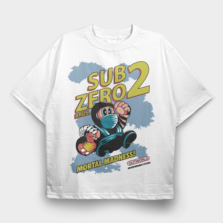 Subzero2 Bros, Tricou Oversize Barbati (Unisex)
