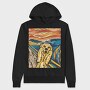 Dog Scream, Hanorac Oversize Barbati (Unisex)