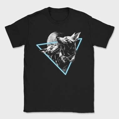 Dogs & Moon, Tricou Barbati (Unisex)