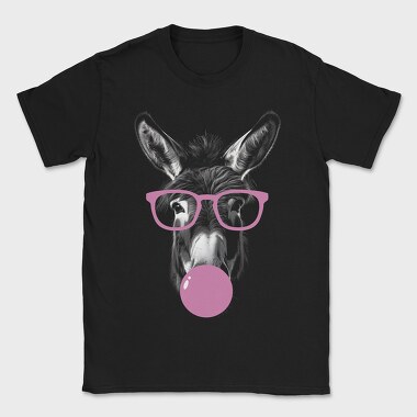 Donkey Monochrome Bubblegum, Tricou Barbati (Unisex)