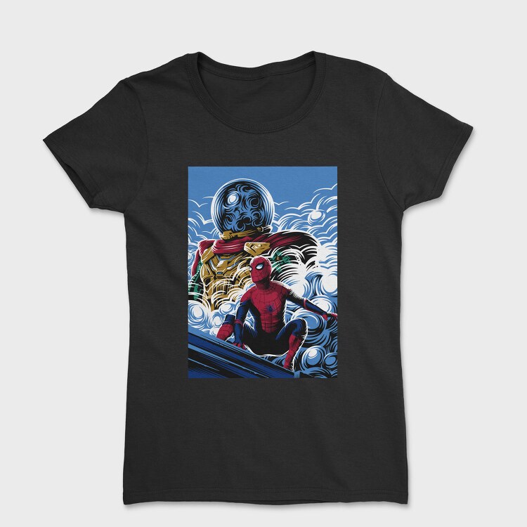 Spiderman Moon Wave, Tricou Femei