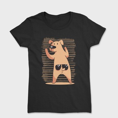 Dog Tail Glasses, Tricou Femei