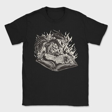 Dragon Book, Tricou Barbati (Unisex)