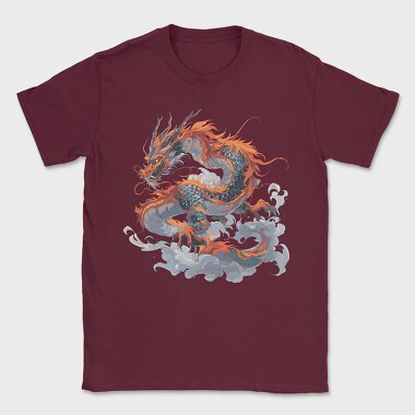 Dragon Chinese, Tricou Barbati (Unisex)