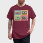 Pastel Cassettes, Tricou Barbati (Unisex)