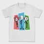 Stick Figure Trio, Tricou Barbati (Unisex)