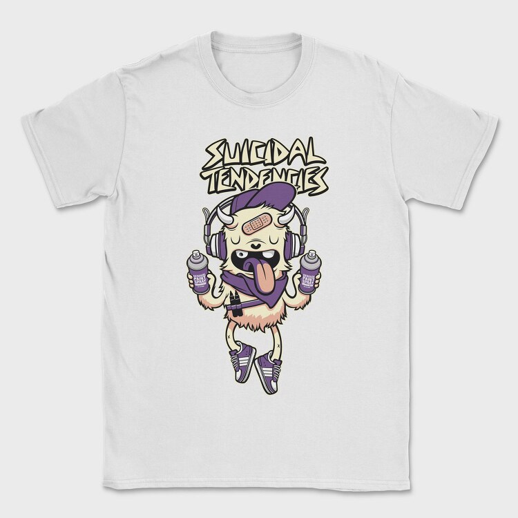 Spray Paint Monster, Tricou Barbati (Unisex)