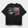 Spider Venom Battle, Tricou Oversize Barbati (Unisex)