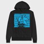 Speeding Sonic Ticket, Hanorac Oversize Barbati (Unisex)