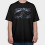 Skull Yah Yah Yah, Tricou Oversize Barbati (Unisex)