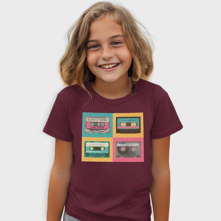 Pastel Cassettes, Tricou Copii