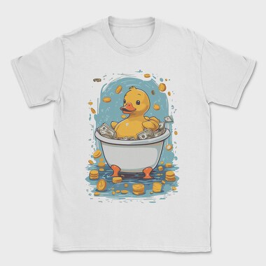 Duck Money Cartoon, Tricou Barbati (Unisex)