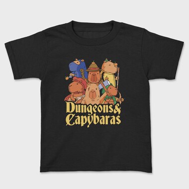 Dungeons and Capybaras, Tricou Copii