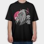 Smoke Devil, Tricou Oversize Barbati (Unisex)