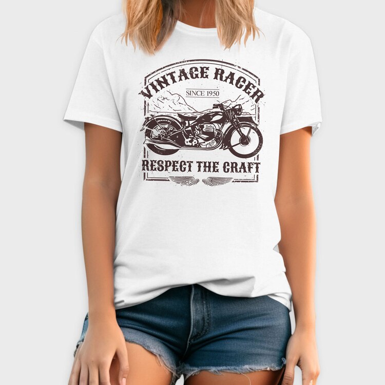 Vintage Racer, Tricou Barbati (Unisex)