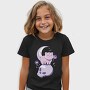 Pastel Goth Cat Skull, Tricou Copii