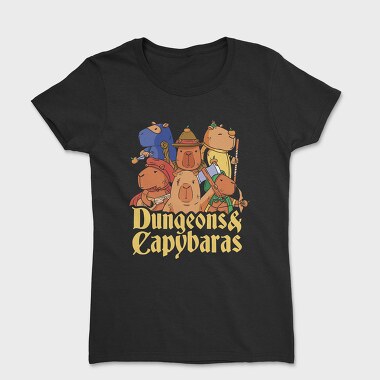 Dungeons and Capybaras, Tricou Femei