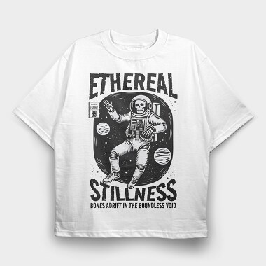 Ethernal Stillness, Tricou Oversize Barbati (Unisex)