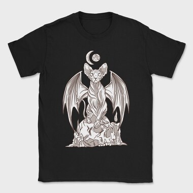 Evil Sphynx Cat, Tricou Barbati (Unisex)