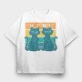 Ew People Cats, Tricou Oversize Barbati (Unisex)