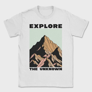 Explore the Unknown, Tricou Barbati (Unisex)