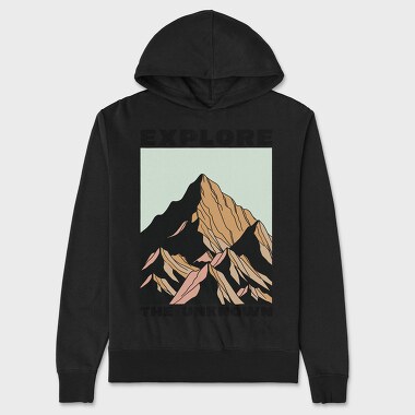 Explore the Unknown, Hanorac Oversize Barbati (Unisex)