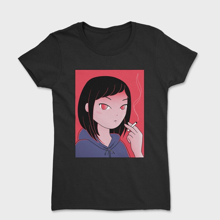 Smoke Red Eyes, Tricou Femei