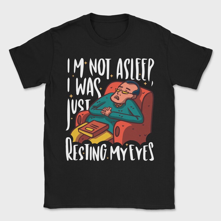 Snoozing Professor, Tricou Barbati (Unisex)