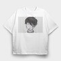 Smoke Key Pop, Tricou Oversize Barbati (Unisex)