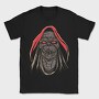 Skull Hood Red, Tricou Barbati (Unisex)
