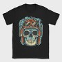 Skull Aviator Goggles, Tricou Barbati (Unisex)