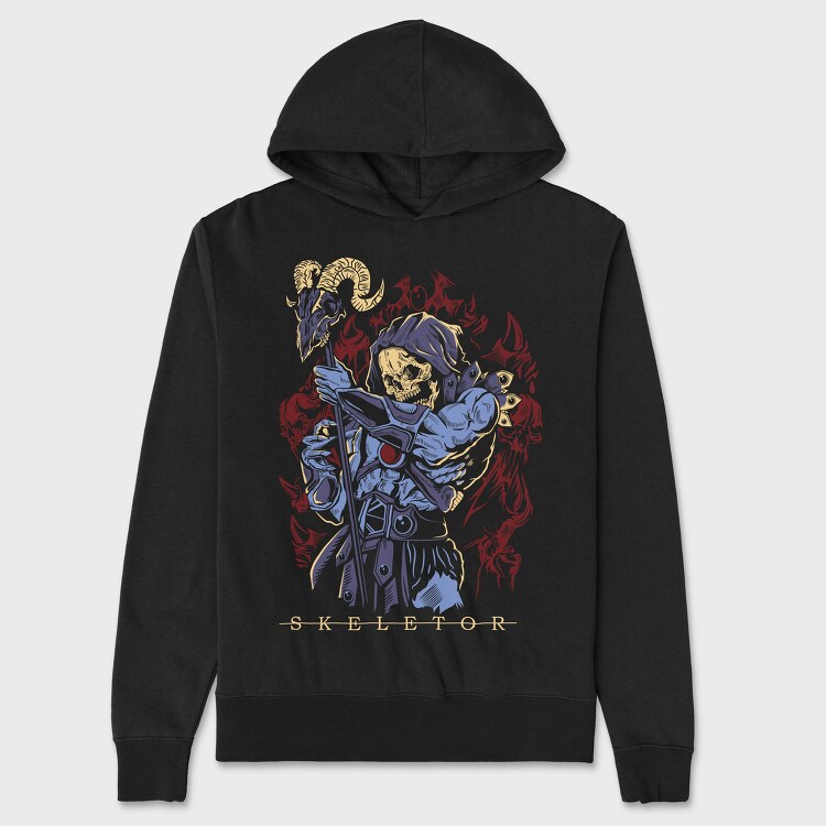 Skeletors Eye, Hanorac Oversize Barbati (Unisex)
