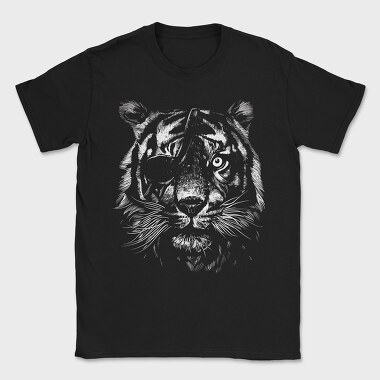 Eyepatch Tiger, Tricou Barbati (Unisex)