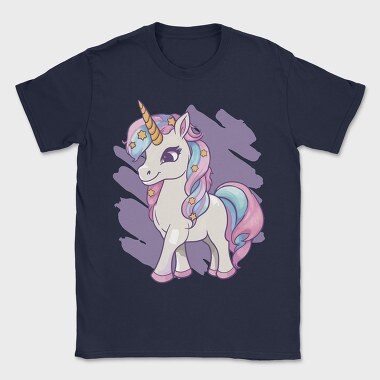 Fantasy Unicorn Cute, Tricou Barbati (Unisex)