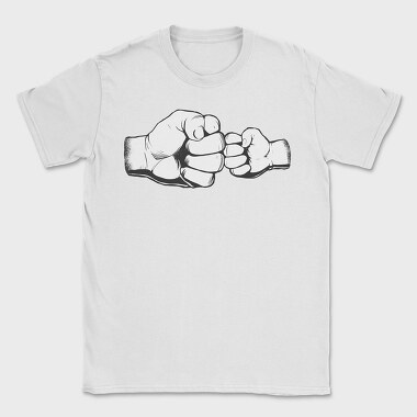 Father Son Fist, Tricou Barbati (Unisex)