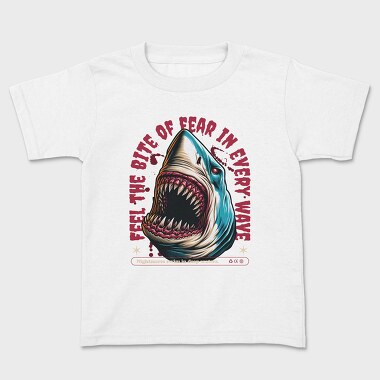 Feel the Bite of Fear in Every Wave, Tricou Copii