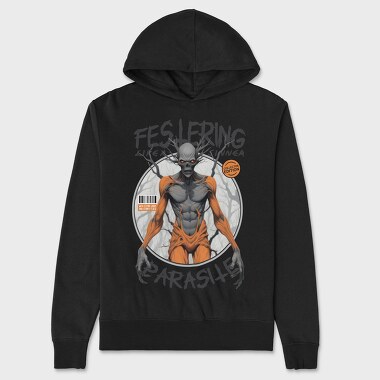 Festering Parasite, Hanorac Oversize Barbati (Unisex)