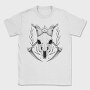 Goat Skull Hand Drawn, Tricou Barbati (Unisex)